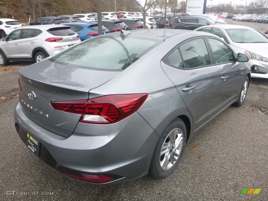2019 Elantra SEL - Machine Gray / Black photo #2