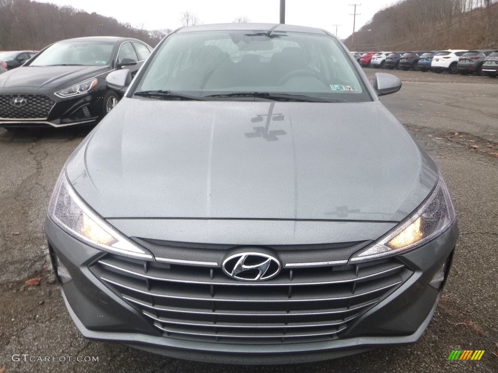 2019 Elantra SEL - Machine Gray / Black photo #4