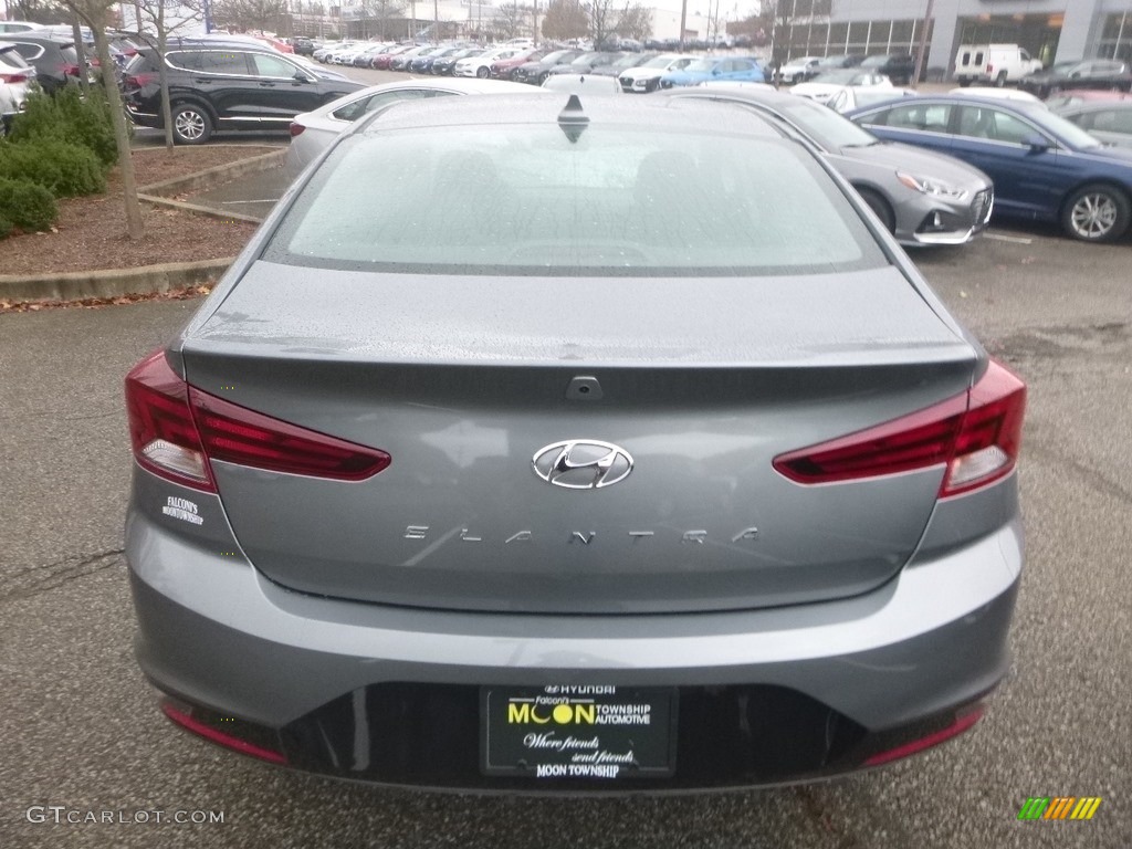 2019 Elantra SEL - Machine Gray / Black photo #7