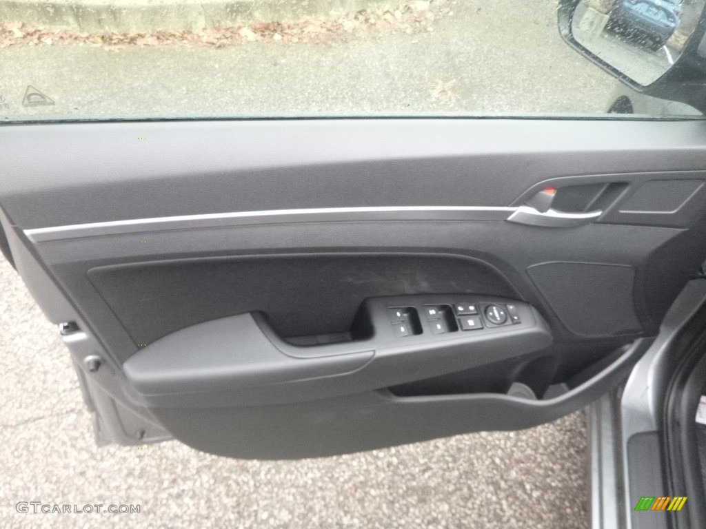 2019 Elantra SEL - Machine Gray / Black photo #11