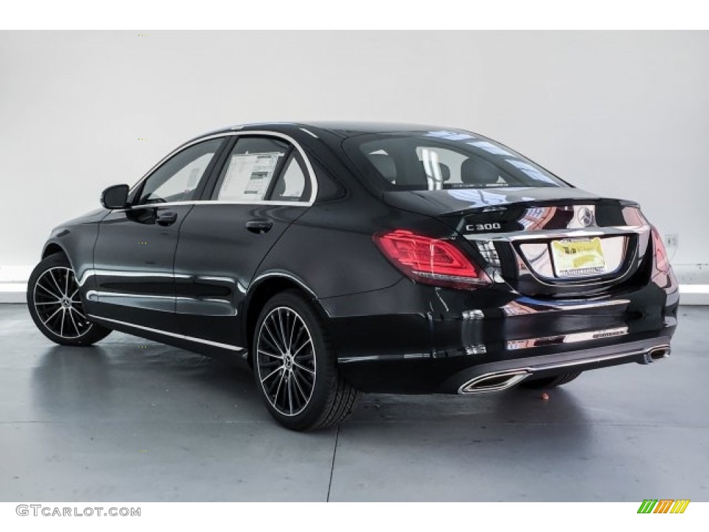 2019 C 300 Sedan - Black / Black photo #2