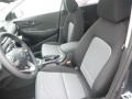 Gray/Black 2019 Hyundai Kona SEL AWD Interior Color
