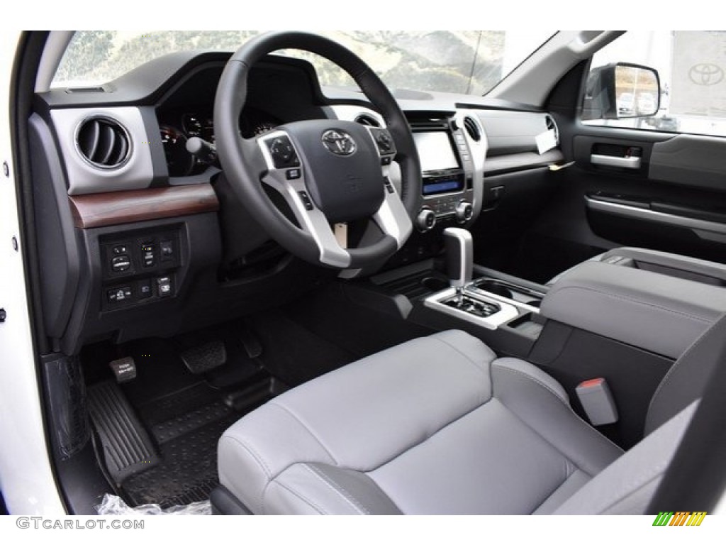 Graphite Interior 2019 Toyota Tundra Limited Double Cab 4x4