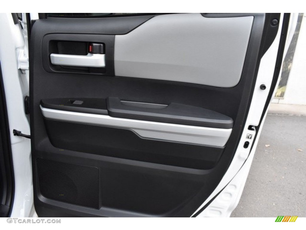 2019 Toyota Tundra Limited Double Cab 4x4 Graphite Door Panel Photo #130731842