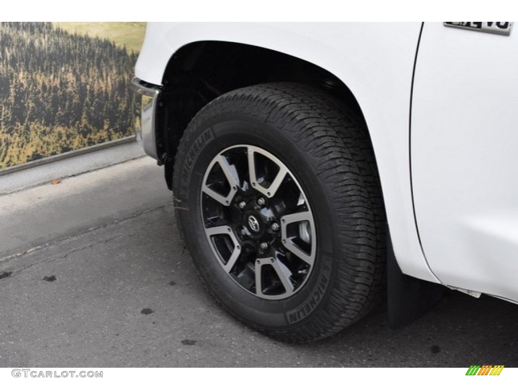 2019 Tundra Limited Double Cab 4x4 - Super White / Graphite photo #32