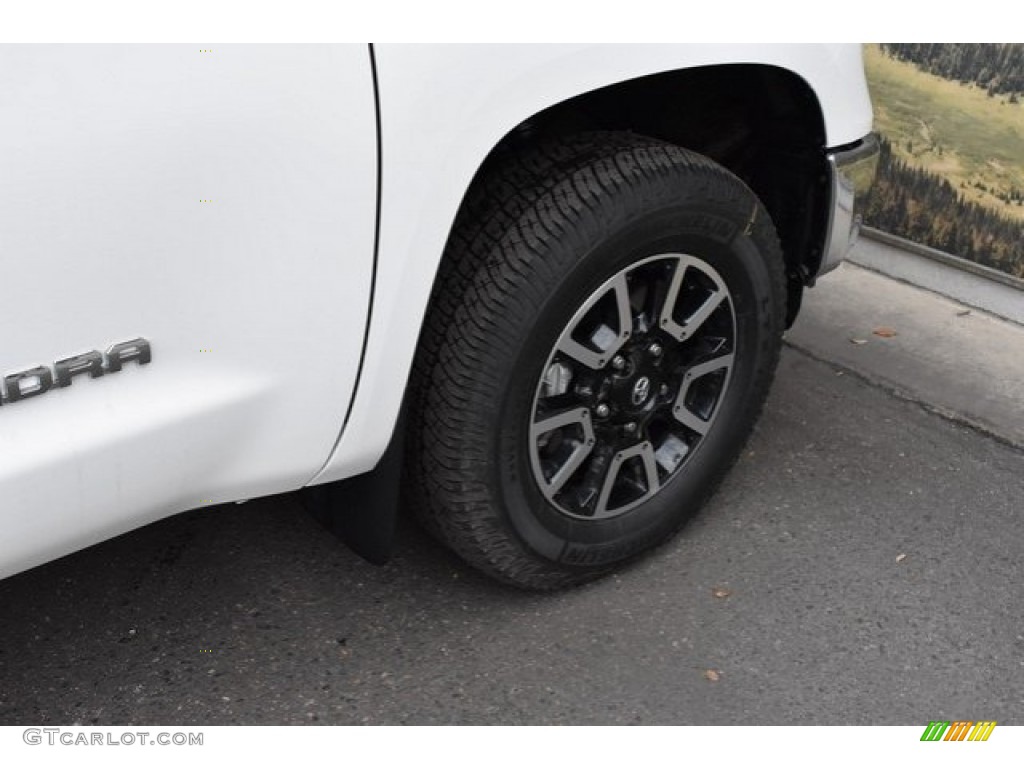 2019 Tundra Limited Double Cab 4x4 - Super White / Graphite photo #35