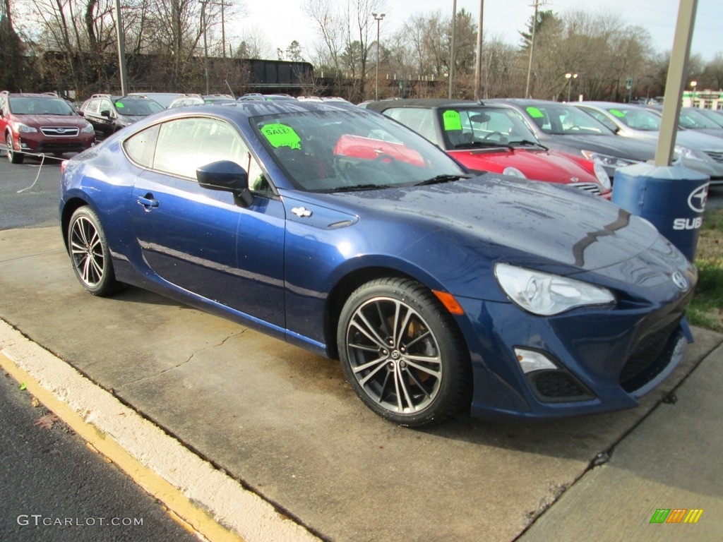 2013 FR-S Sport Coupe - Ultramarine Blue / Black/Red Accents photo #4
