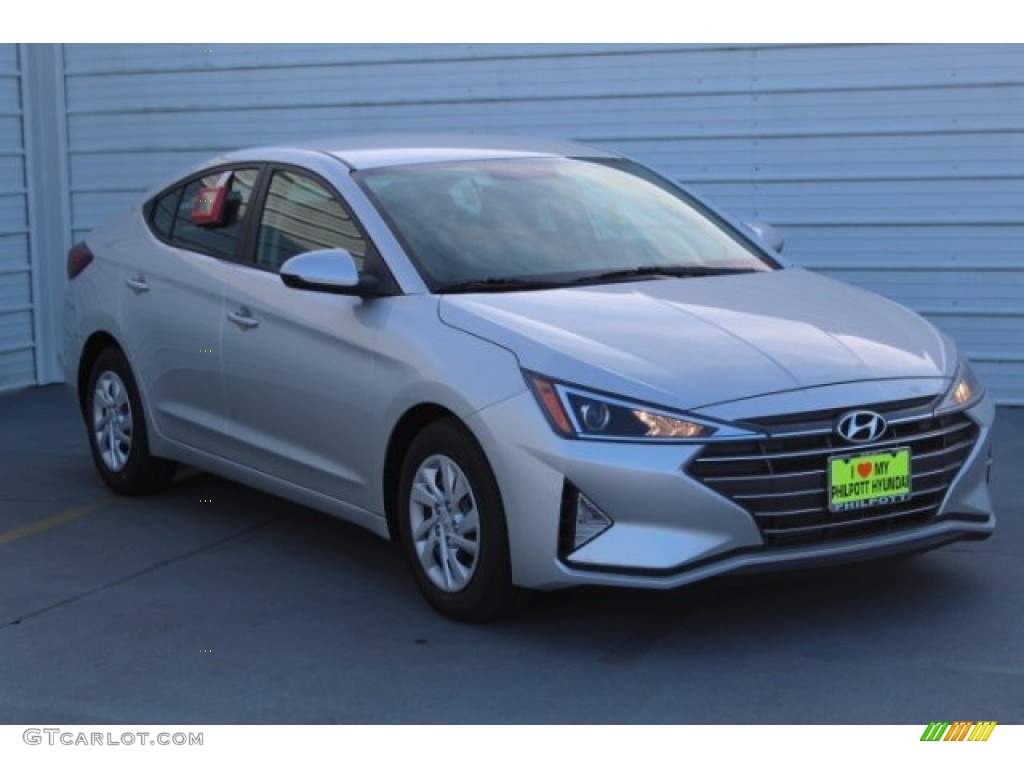 2019 Elantra SE - Symphony Silver / Gray photo #2