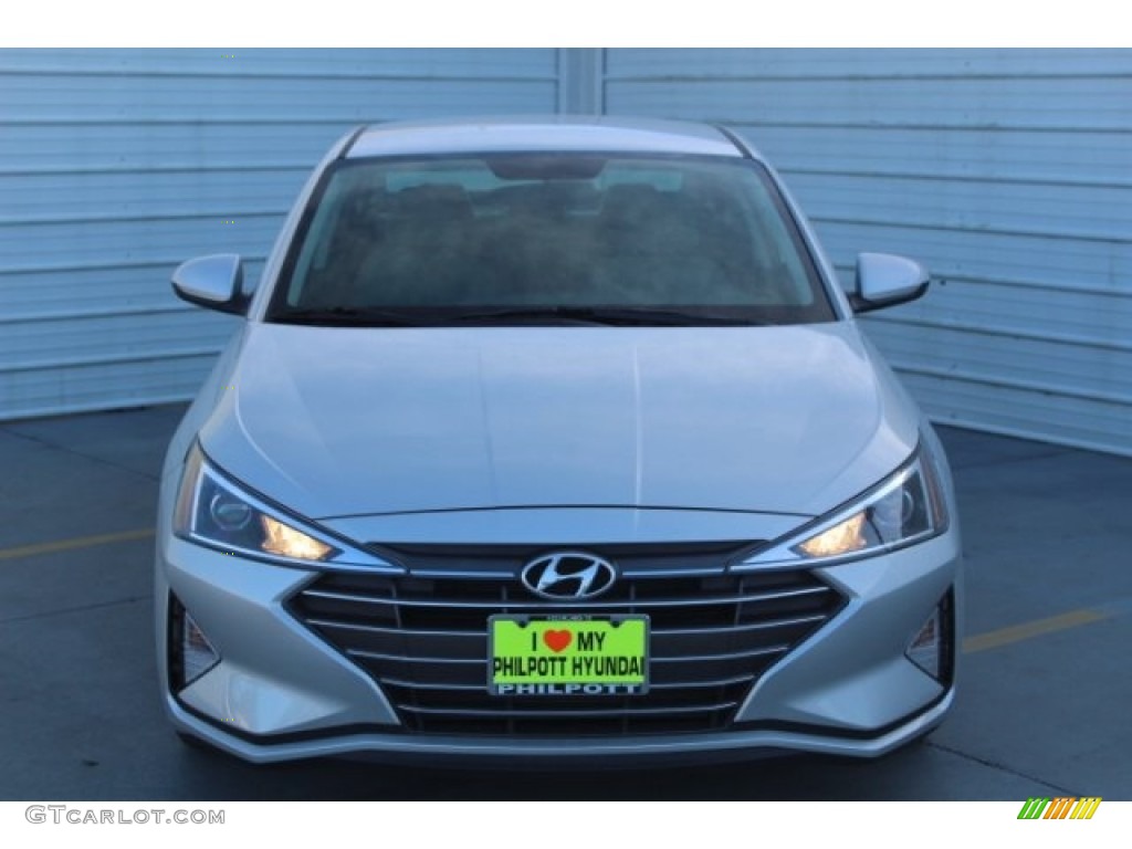 2019 Elantra SE - Symphony Silver / Gray photo #3