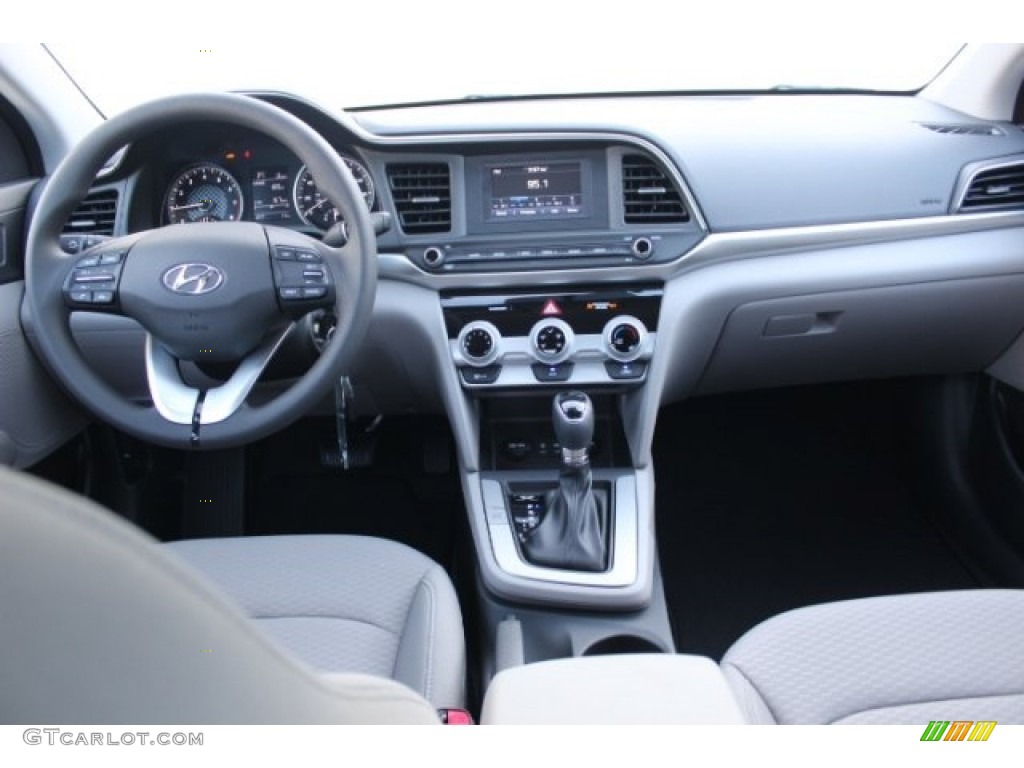 2019 Elantra SE - Symphony Silver / Gray photo #18