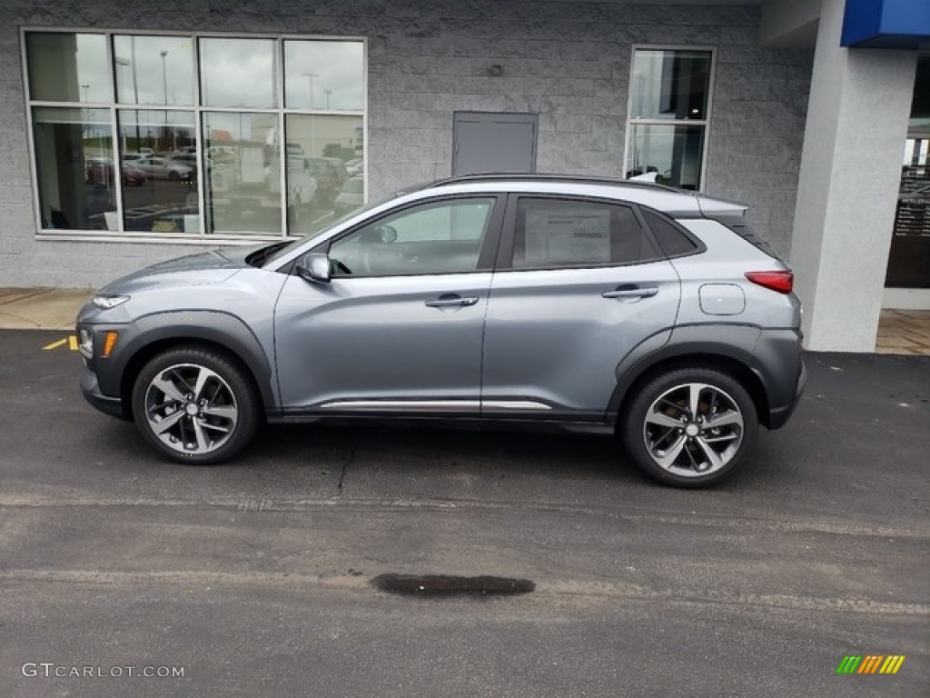 Thunder Gray 2019 Hyundai Kona Limited AWD Exterior Photo #130733705