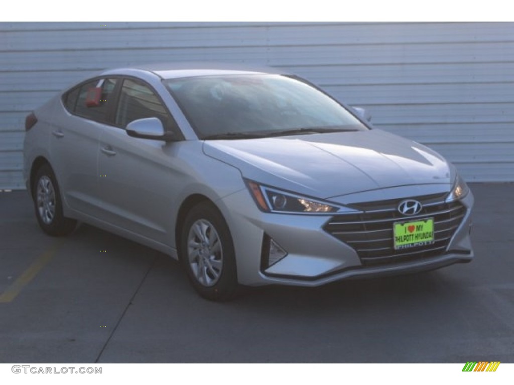 2019 Elantra SE - Symphony Silver / Black photo #2