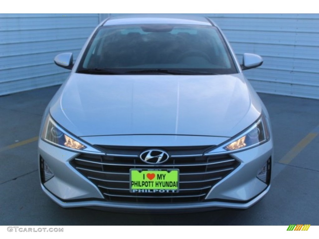 2019 Elantra SE - Symphony Silver / Black photo #3