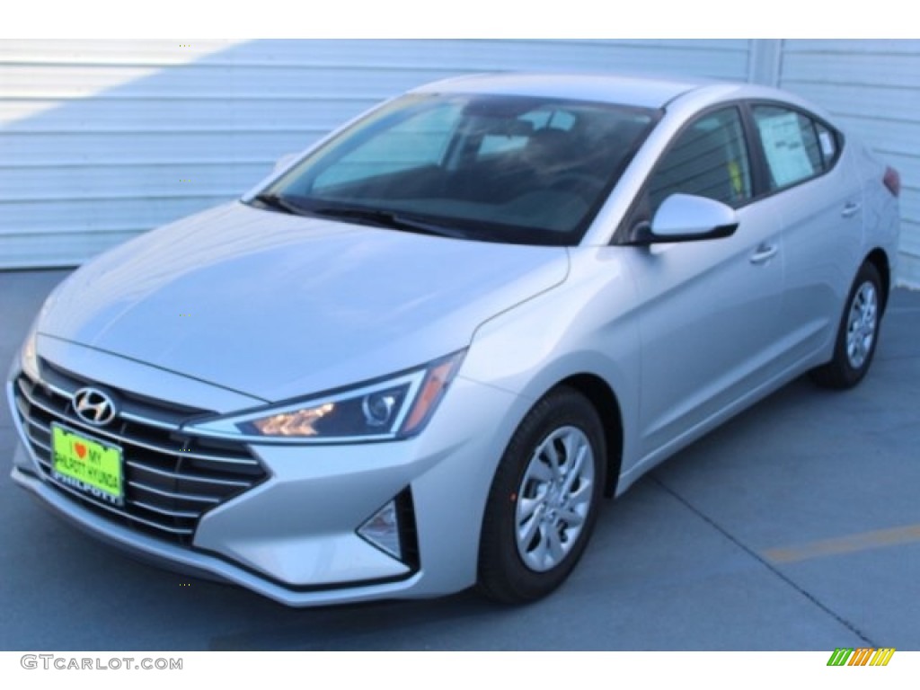 2019 Elantra SE - Symphony Silver / Black photo #4