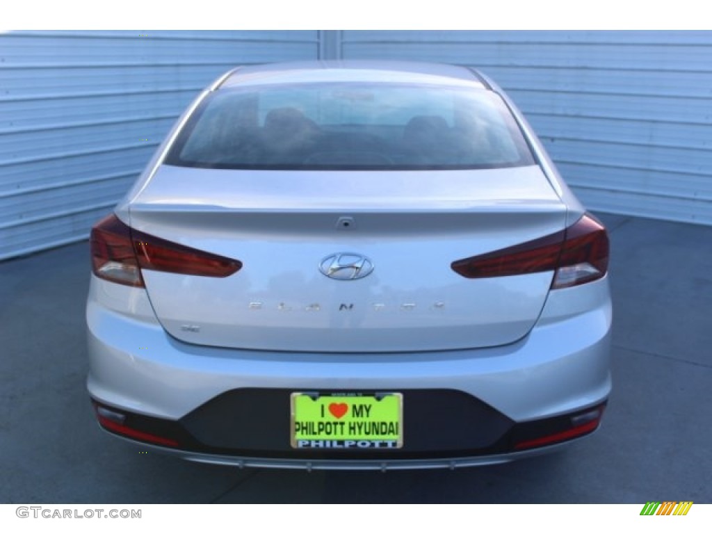 2019 Elantra SE - Symphony Silver / Black photo #7