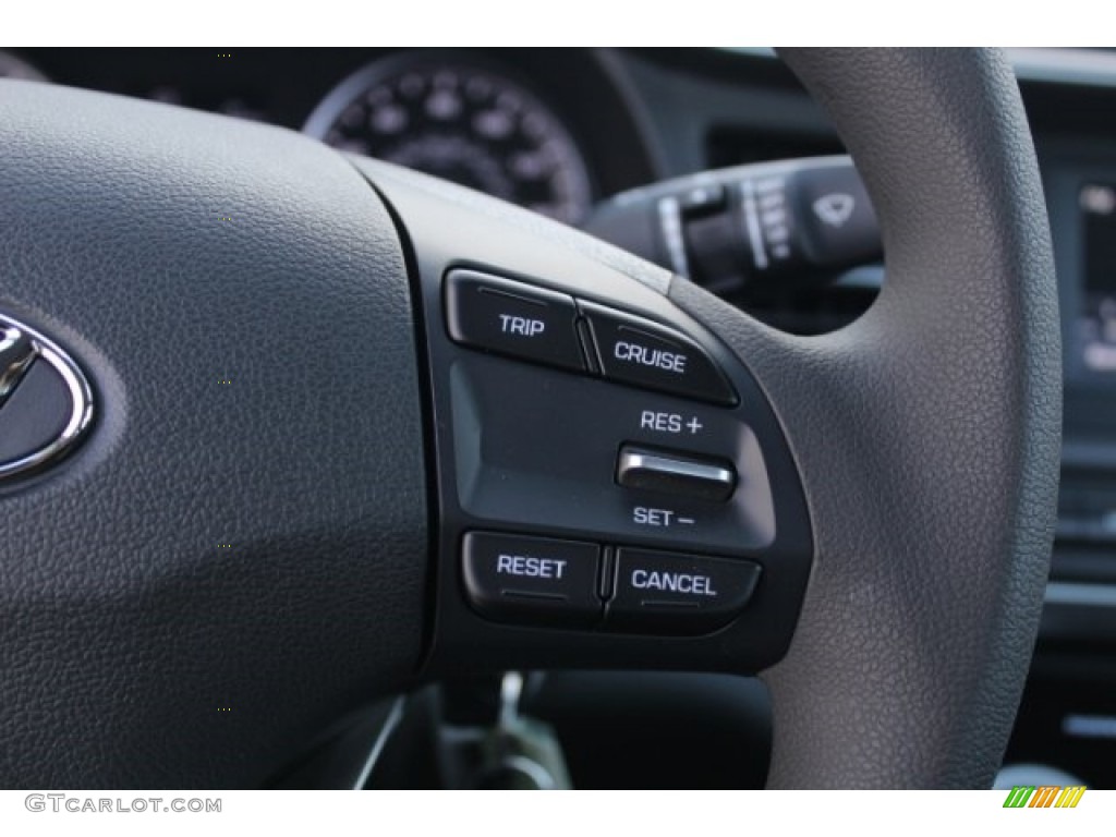 2019 Elantra SE - Symphony Silver / Black photo #16