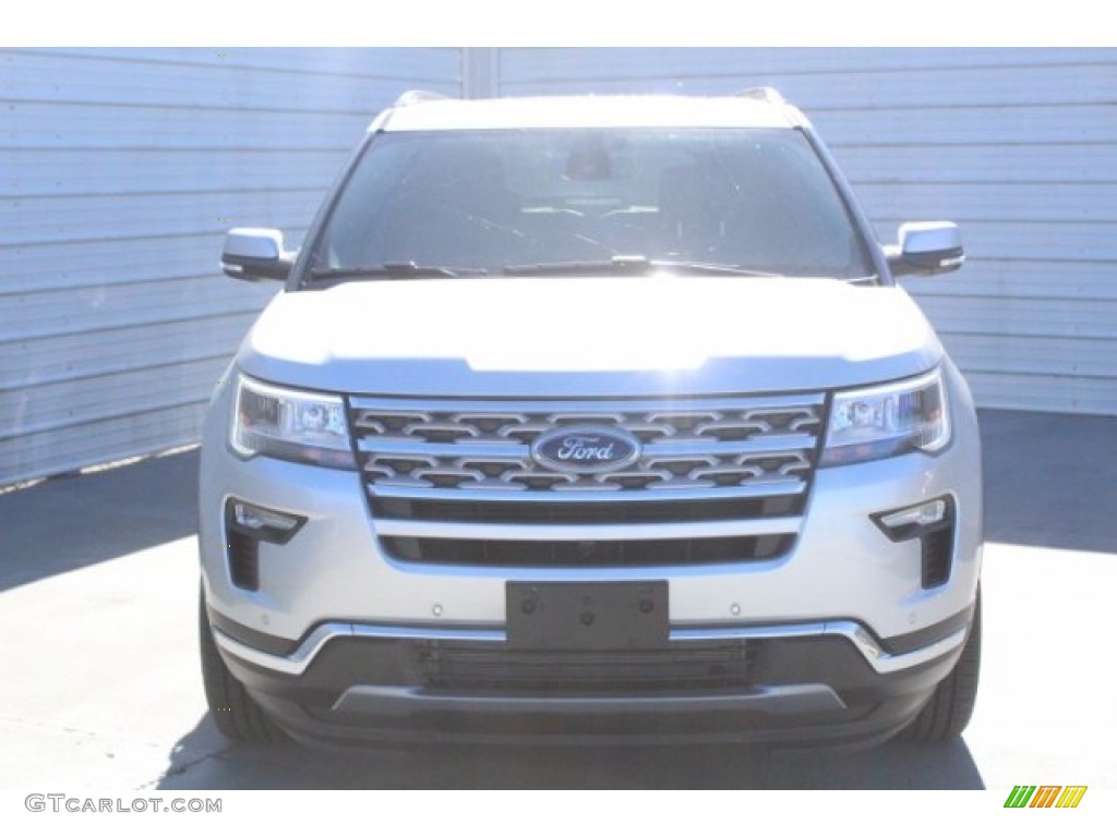 2019 Explorer Limited - Ingot Silver / Medium Black photo #3