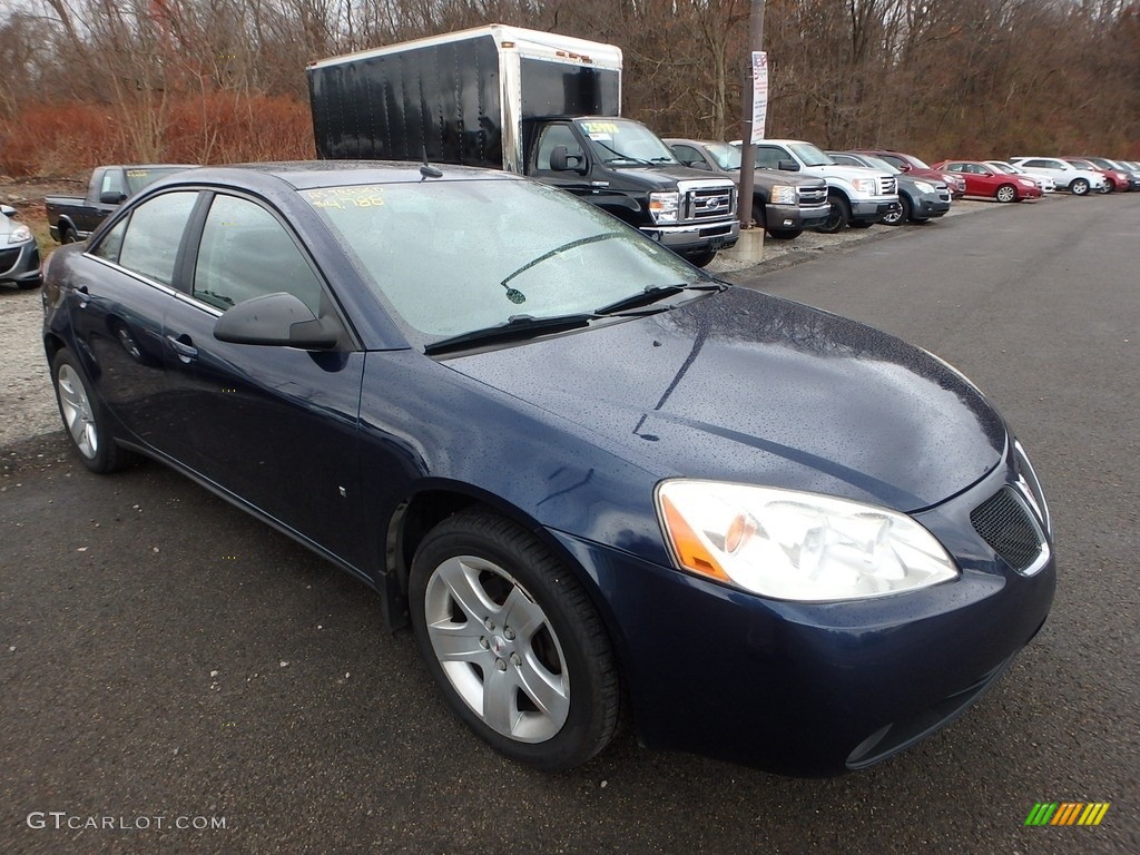 2008 G6 Sedan - Midnight Blue Metallic / Ebony Black photo #5