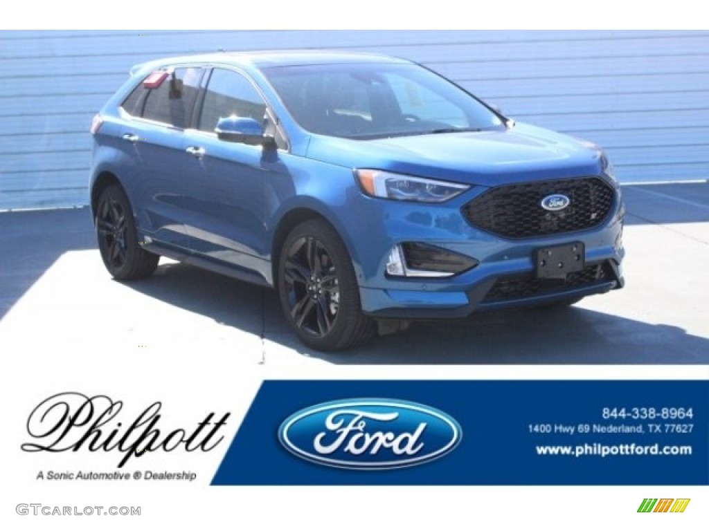 Ford Performance Blue Ford Edge