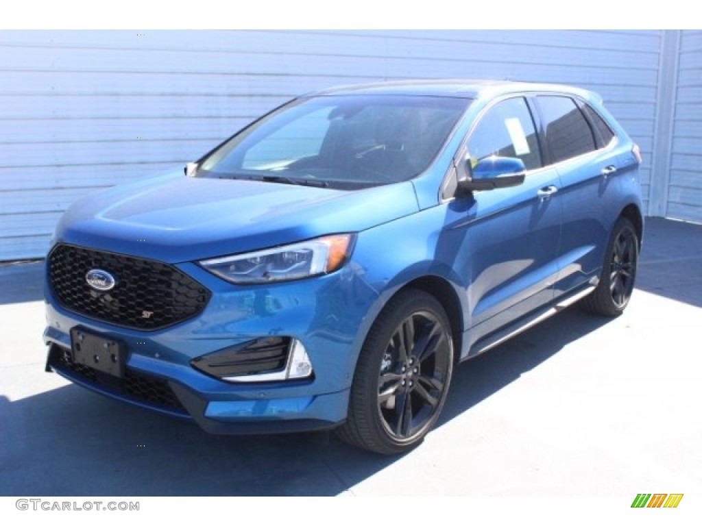 Ford Performance Blue 2019 Ford Edge ST AWD Exterior Photo #130737992