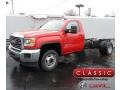 Red 2019 GMC Sierra 3500HD Regular Cab Chassis