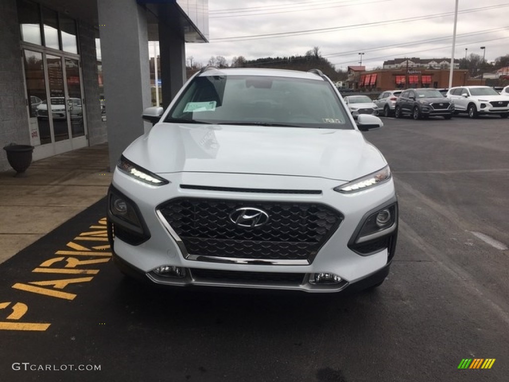 2019 Kona Limited AWD - Chalk White / Black photo #22