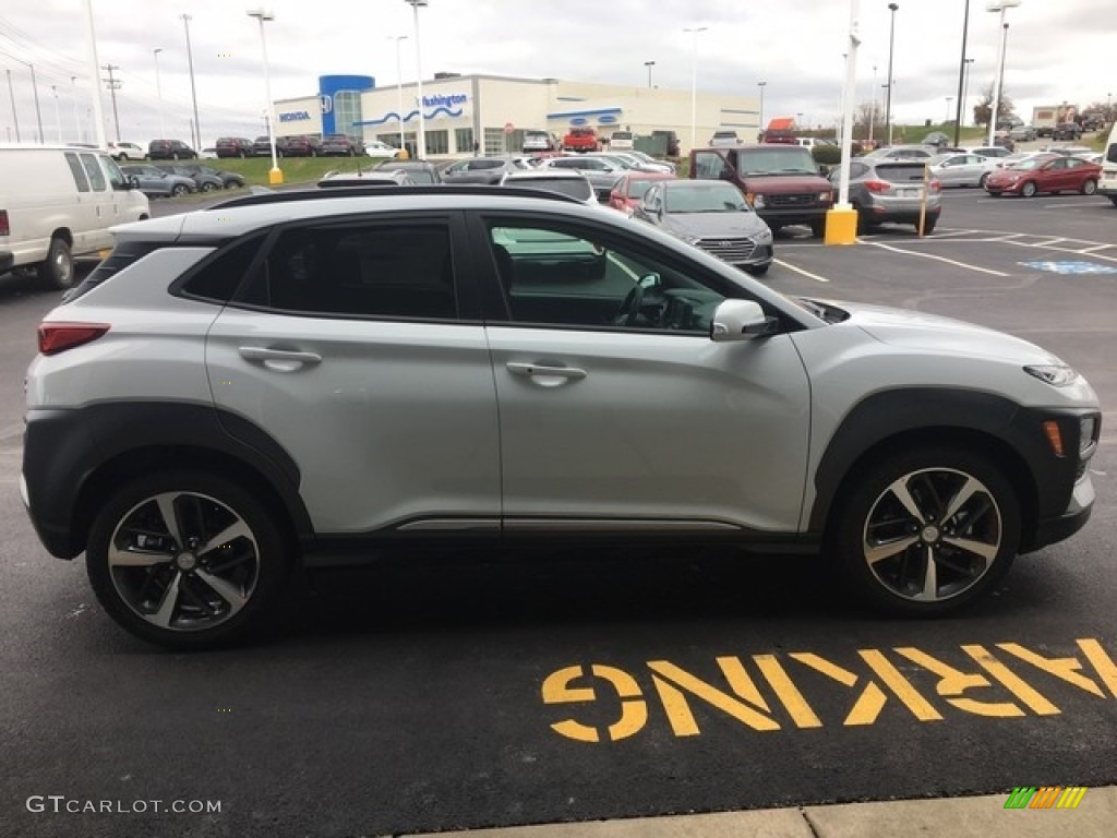 2019 Kona Limited AWD - Chalk White / Black photo #23