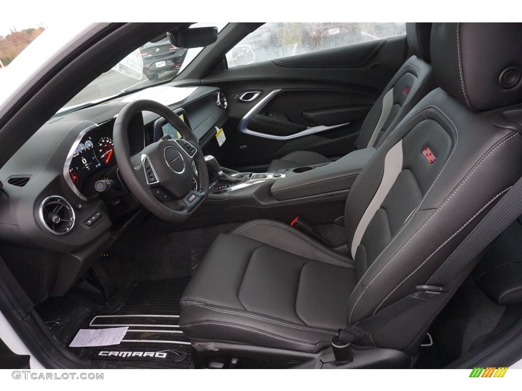 Jet Black Interior 2019 Chevrolet Camaro Ss Coupe Photo