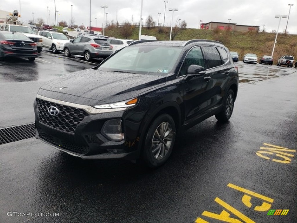 2019 Santa Fe Limited AWD - Twilight Black / Black photo #3