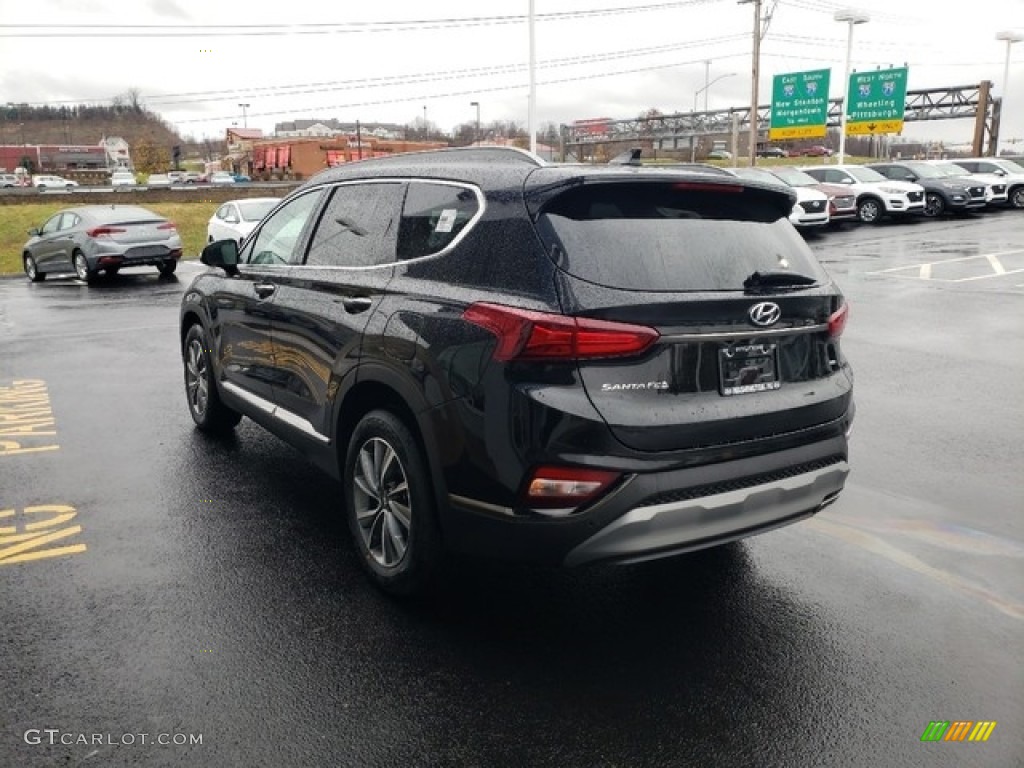2019 Santa Fe Limited AWD - Twilight Black / Black photo #5