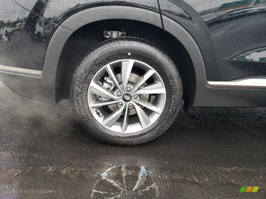 2019 Santa Fe Limited AWD - Twilight Black / Black photo #10