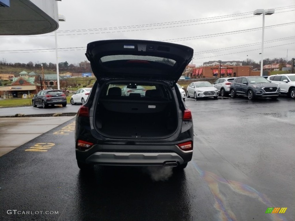 2019 Santa Fe Limited AWD - Twilight Black / Black photo #11