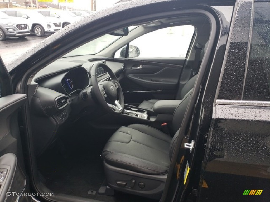2019 Santa Fe Limited AWD - Twilight Black / Black photo #14