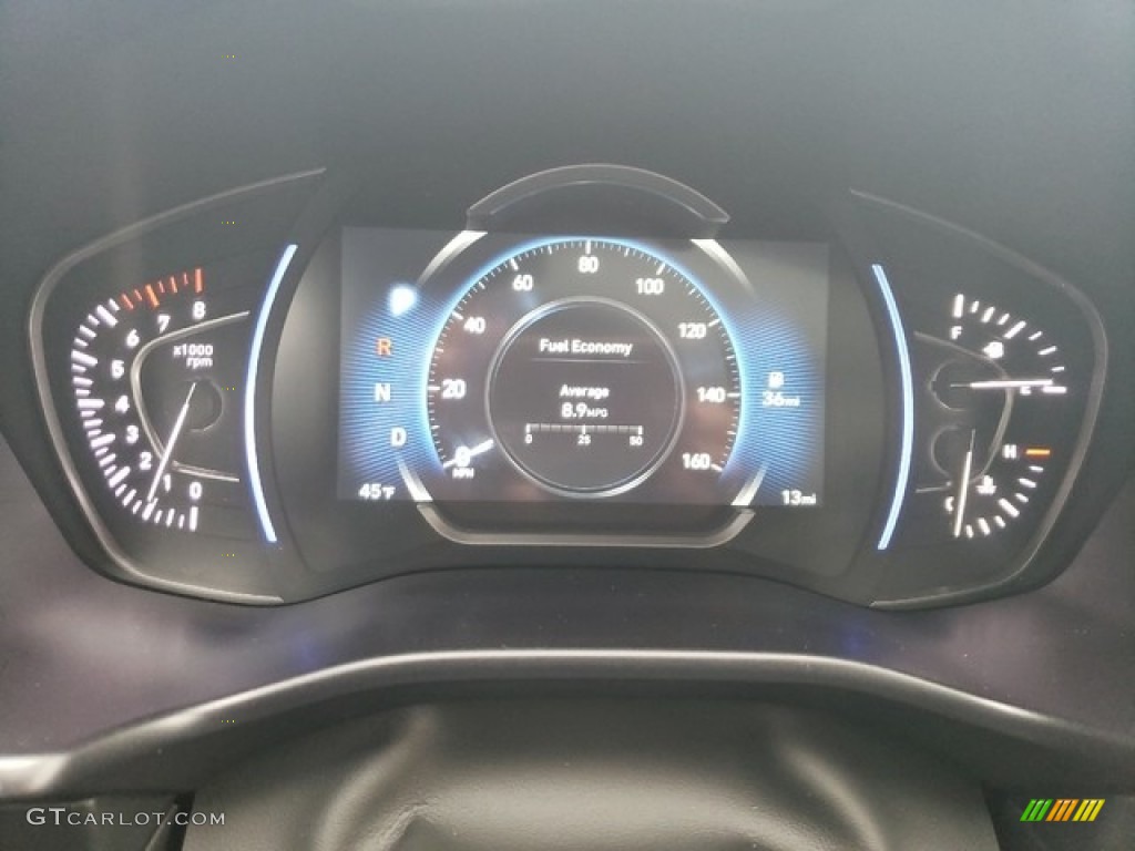 2019 Santa Fe Limited AWD - Twilight Black / Black photo #20