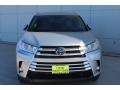 2019 Celestial Silver Metallic Toyota Highlander XLE AWD  photo #3