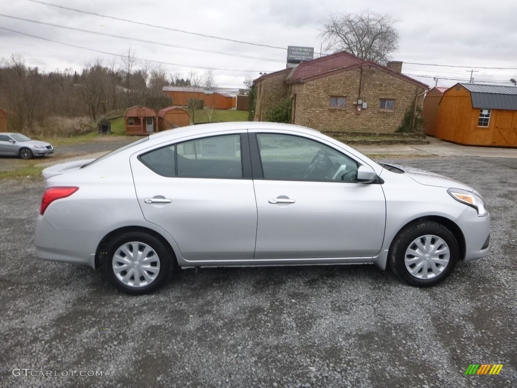 Brilliant Silver Metallic 2019 Nissan Versa SV Exterior Photo #130746024