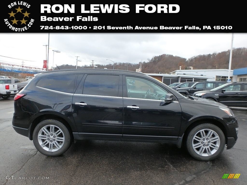 2015 Traverse LT AWD - Black Granite Metallic / Ebony photo #1