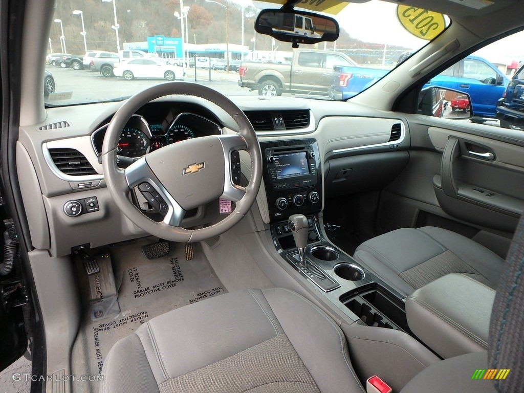 2015 Traverse LT AWD - Black Granite Metallic / Ebony photo #15