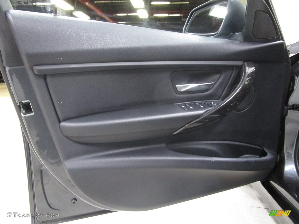 2015 3 Series 320i xDrive Sedan - Mineral Grey Metallic / Black photo #7