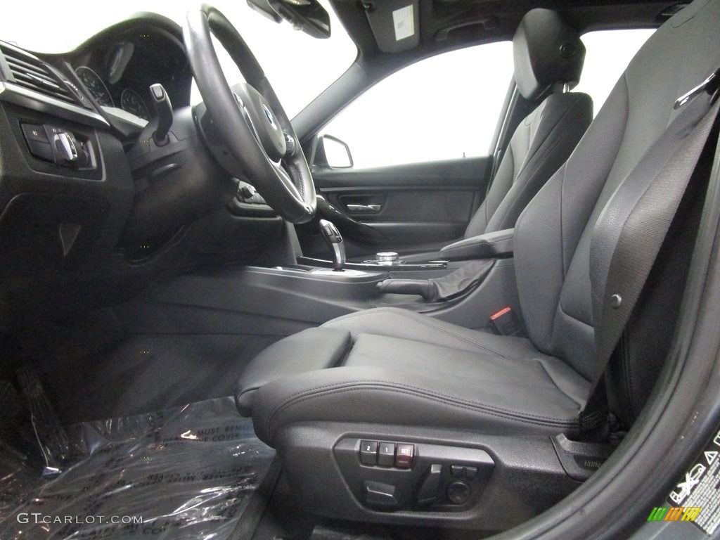 2015 3 Series 320i xDrive Sedan - Mineral Grey Metallic / Black photo #9