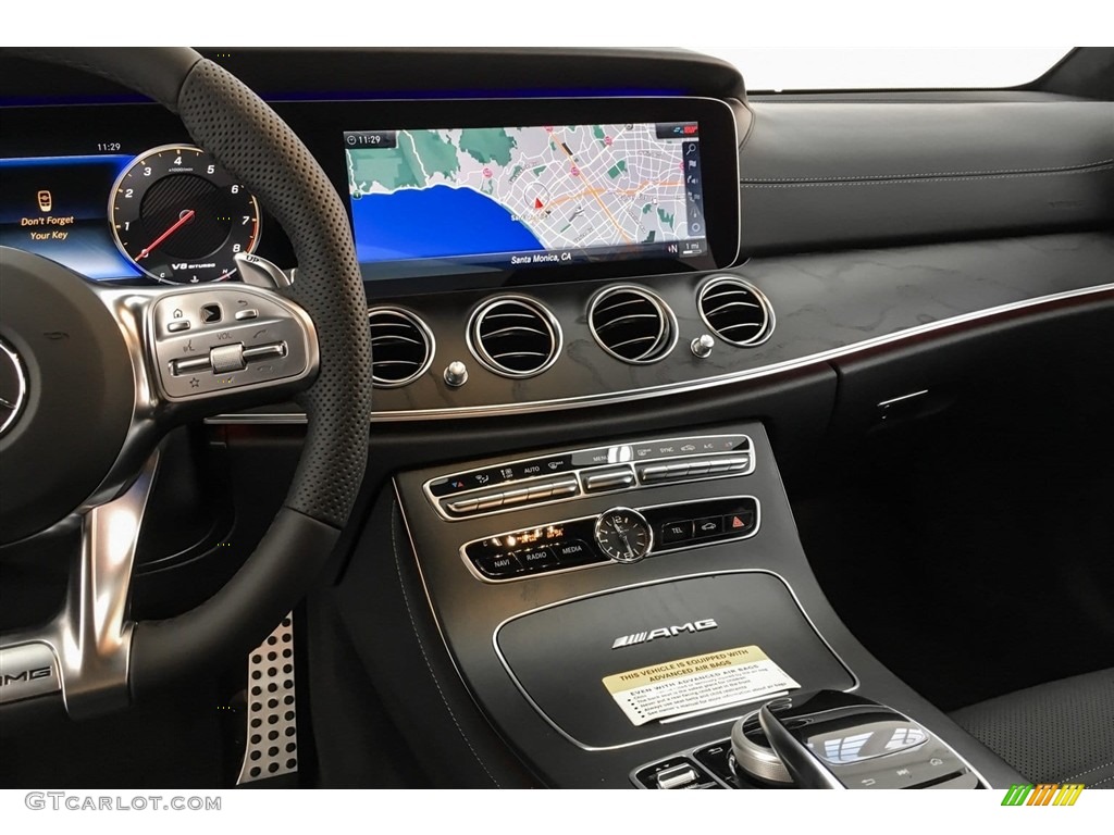 2019 Mercedes-Benz E AMG 63 S 4Matic Sedan Black Dashboard Photo #130748106