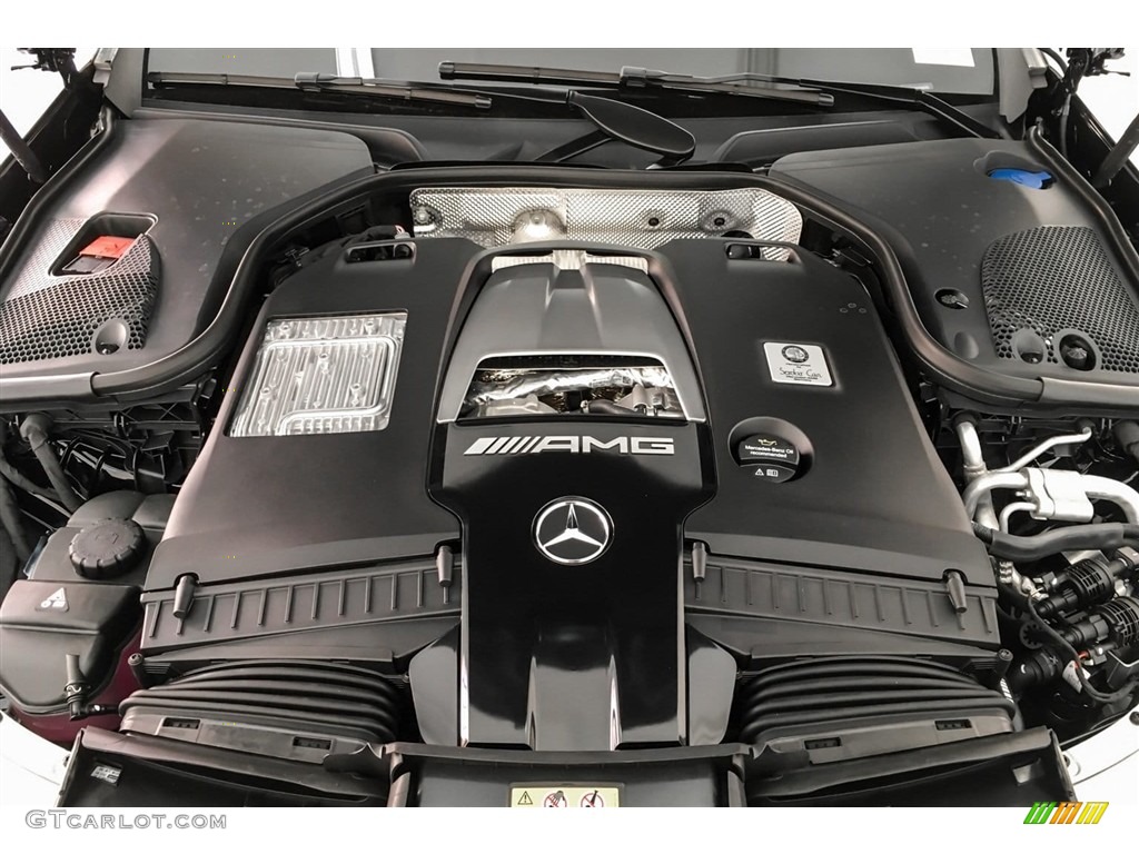 2019 Mercedes-Benz E AMG 63 S 4Matic Sedan 4.0 Liter AMG biturbo DOHC 32-Valve VVT V8 Engine Photo #130748169