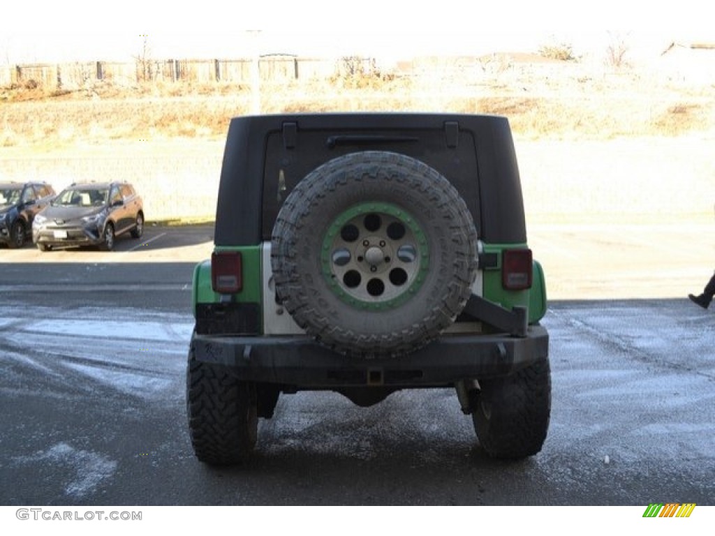 2010 Wrangler Unlimited Sahara 4x4 - Stone White / Dark Slate Gray/Medium Slate Gray photo #5