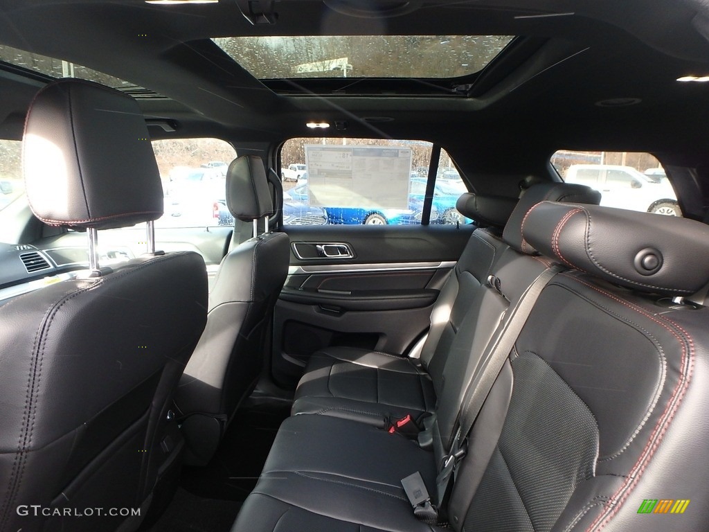 2019 Ford Explorer Sport 4WD Rear Seat Photo #130748745