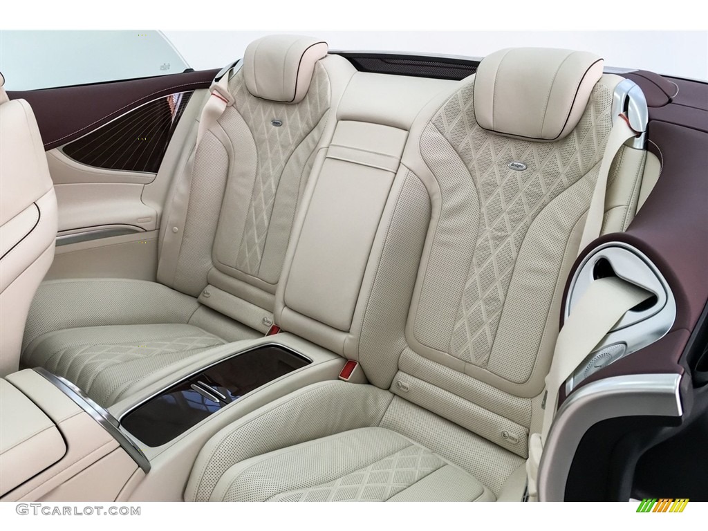 designo Porcelain/Titian Red Interior 2019 Mercedes-Benz S S 560 Cabriolet Photo #130749153
