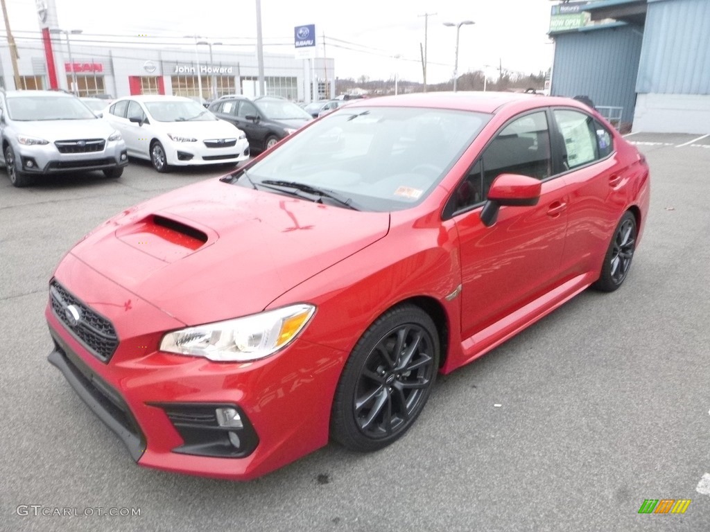 Pure Red 2019 Subaru WRX Premium Exterior Photo #130749365