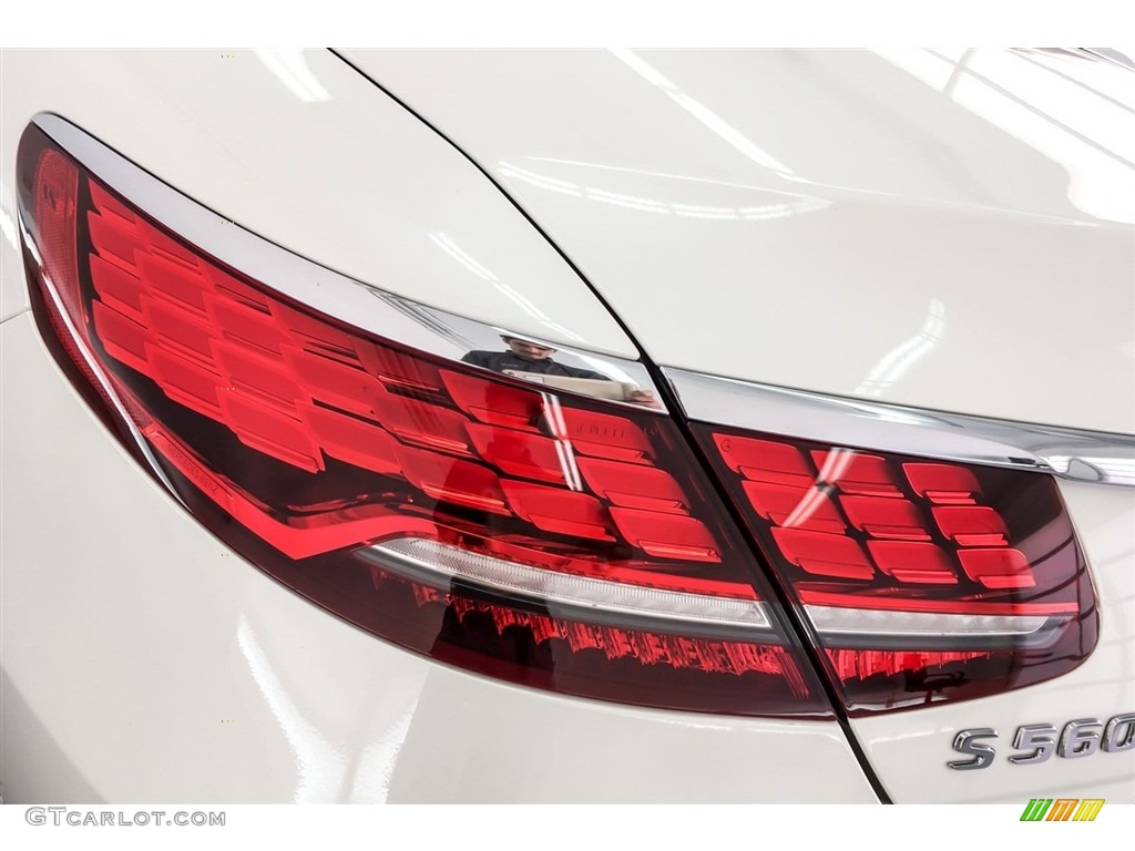 2019 S S 560 Cabriolet - designo Diamond White Metallic / designo Porcelain/Titian Red photo #27