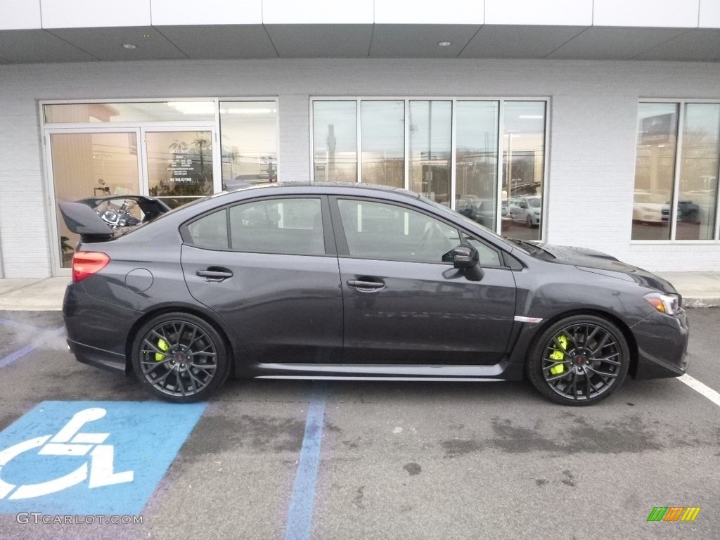 Dark Gray Metallic 2019 Subaru WRX STI Exterior Photo #130749726