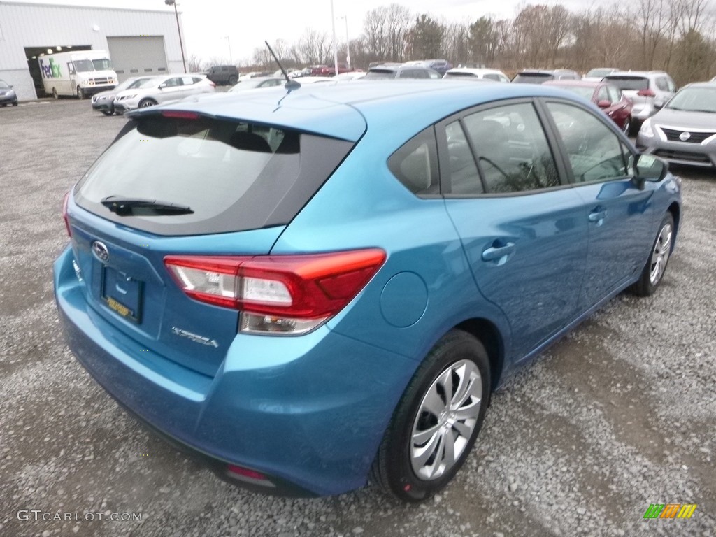 2019 Impreza 2.0i 5-Door - Island Blue Pearl / Black photo #4