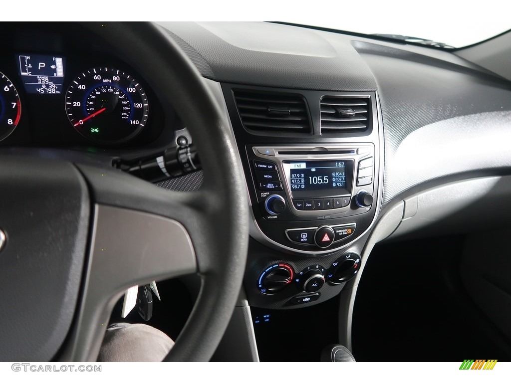 2016 Accent SE Sedan - Pacific Blue / Gray photo #20